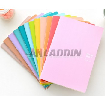25.5cm minimalist solid notebook