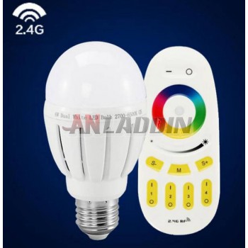 2.4G Smart Dimmable 6W E27 5630 SMD LED ball bulbs