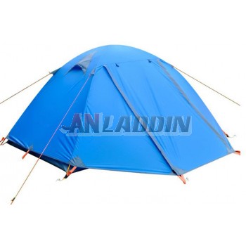 2 persons double layer rainproof camping tent
