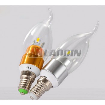 3-5W E14 energy saving SMD LED candle bulbs
