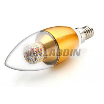 3-6W E27 / E14 3014 SMD LED candle bulb