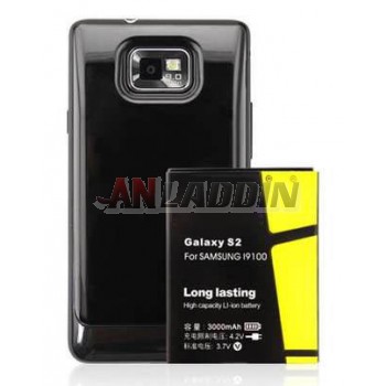 Thickening of 3000 mA lithium battery for Samsung Galaxy S2