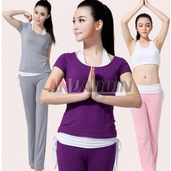 3pcs moder dancing yoga clothing suit