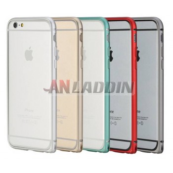 4.7 inches simplicity metal border protective cover for iphone 6