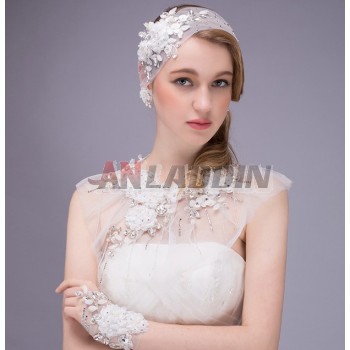 4pcs Crystal Bridal Accessories Kit