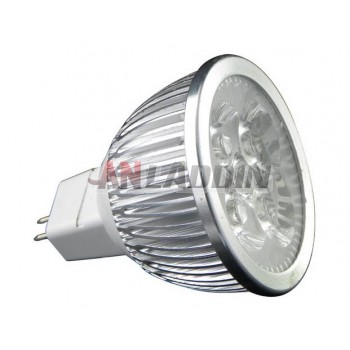 4W MR16 aluminum LED spotlight bulb 