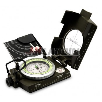 50mm waterproof multifunction metal compass