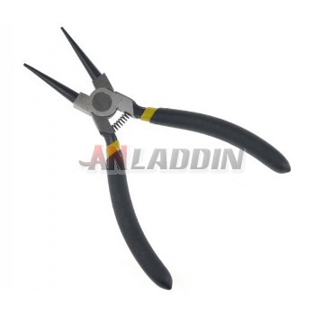 6-12 inch straight nozzle hole straight - black pliers / Circlip pliers