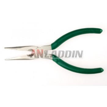 6-inch nickel-iron alloy needle nose pliers