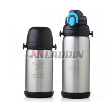 600 ~ 800ml double stainless steel outdoor thermal insulation kettle
