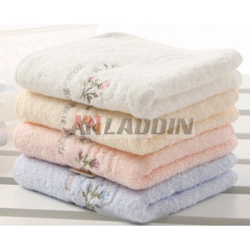 6pcs pastoral style cotton towels