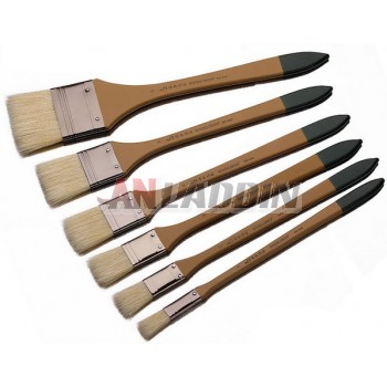 6pcs Pig hair oil painting paintbrush set
