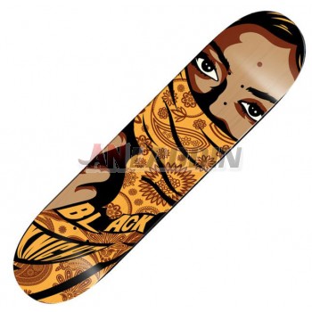 7.625 ~ 8 inches double warping skateboard deck