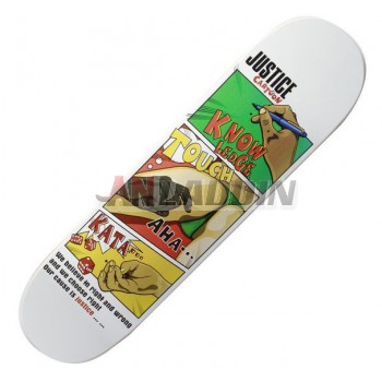 7.75 ~ 8 '' Double warping skateboard deck