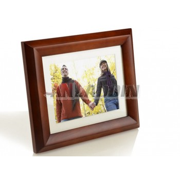 8-inch high-definition digital photo frame wooden / 2GB MP4 Player
