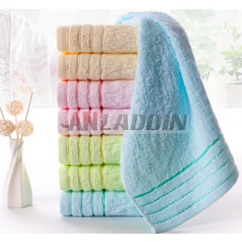 8pcs lines cotton towels