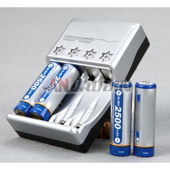 AA quick charge Set / AA Rechargeable battery Set