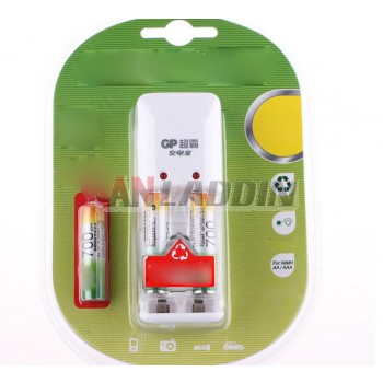 AAA Rechargeable Battery Charger Kit 700 mA