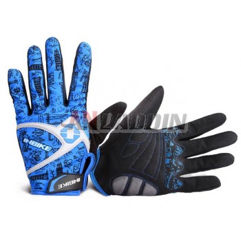 Abrasion resistant pattern design cycling gloves