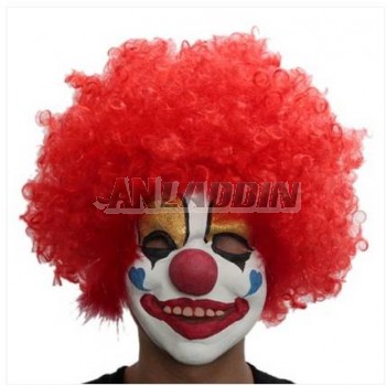 Adult Halloween clown clothes accessories