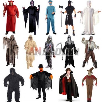 Adult Halloween cosplay clothes