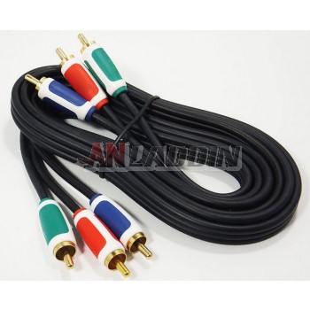 AV link cable / video cable tricolor