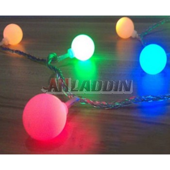 Balls LED holiday lights