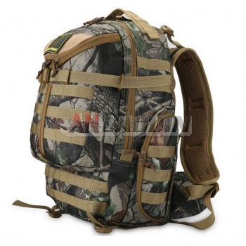 Bionic camouflage large capacity double shoulder backpack