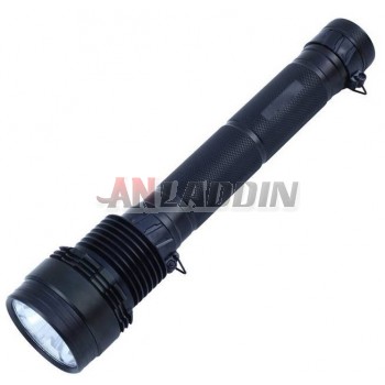 Black Aluminum 35-65W HID Flashlight