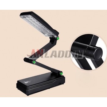 Black Folding Touch LED desk lamp