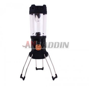 Black multifunctional telescopic LED outdoor camping lights
