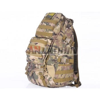 Camouflage nylon mountaineering backpack