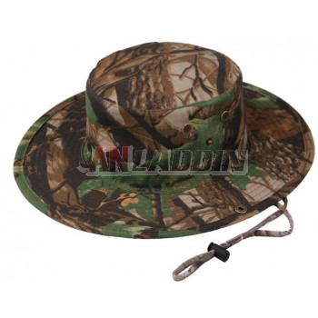 Camouflage round outdoor sun hat