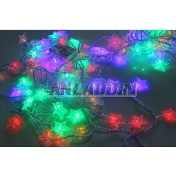 Christmas stars decoration LED holiday lights