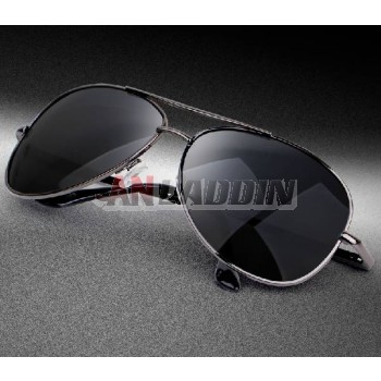 Classic men and women general frog mirror sport glasses polarized sunglasses Prevent ultraviolet driving sunglasses