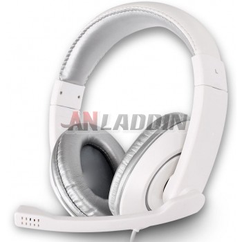 Computer Headset Headphone with noise-canceling microphone for PC Laptop
