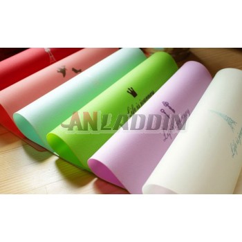 Creative colorful ultra-soft silicone mouse pad