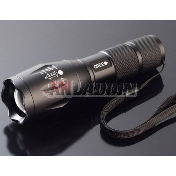 CREE T6 Zooming Rechargeable LED Flashlight