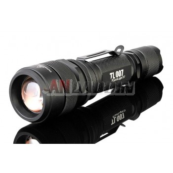CREE U2 riding Rechargeable zooming LED Flashlight