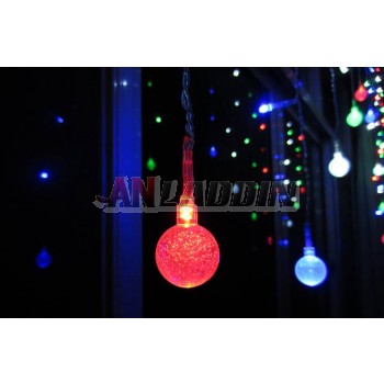 Curtain Balls LED holiday lights