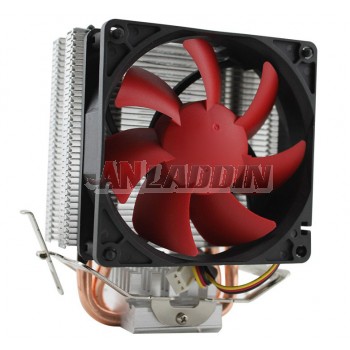 Dual copper heat pipe CPU Cooler