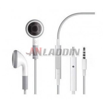 Earbud style Wire Control earphone with Mic 
