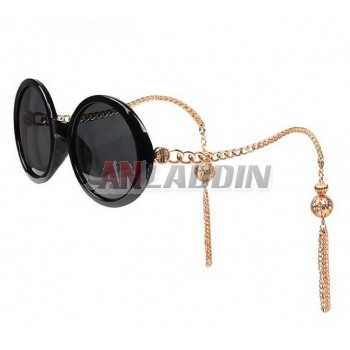 Elegant lady circular lantern 2014 new sunglasses