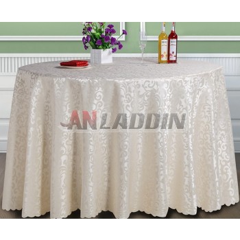 European-style floral tablecloth