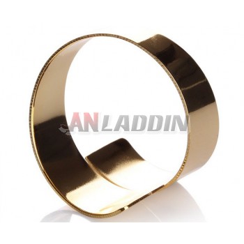 European style golden napkins ring