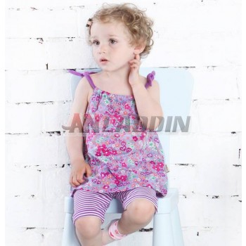 Female baby suits summer wear
