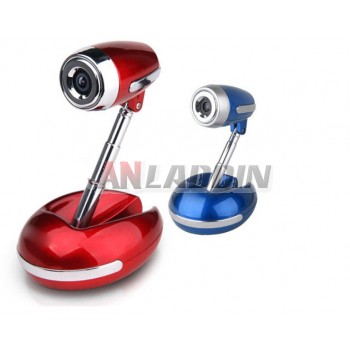 Folding 12MP HD webcam with microphone