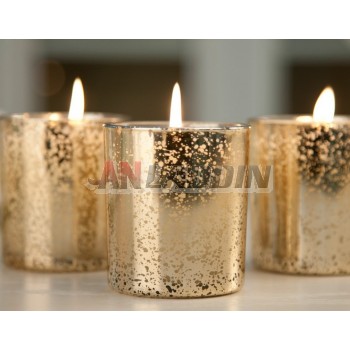 Golden wedding aromatherapy candle