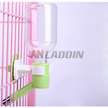 Hanging style PVC pet drinking fountains