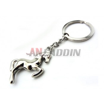 Horse Zinc alloy keychain